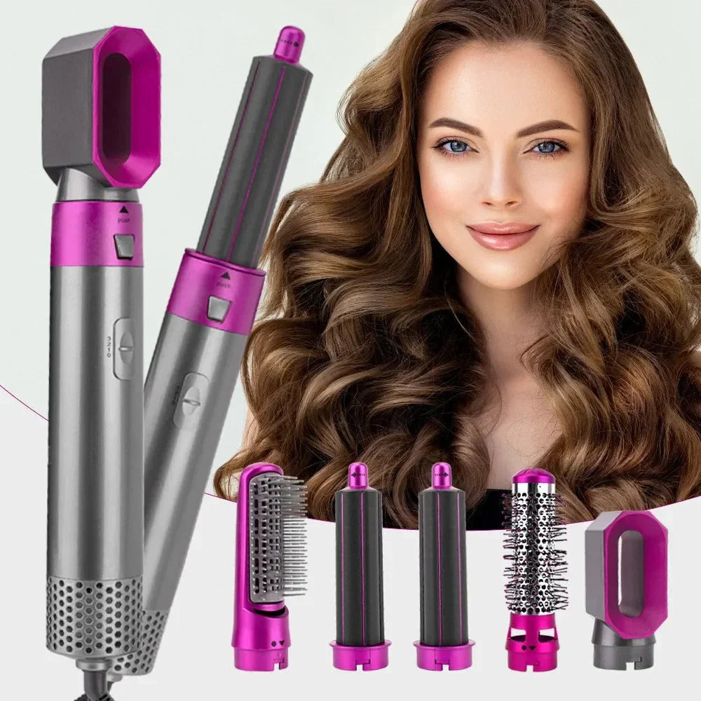 Achieve Salon-Perfect Hair at Home with the 5 in 1 Hair Dryer Brush